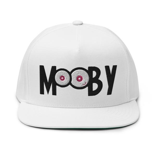 MOOBY Snapback Cap (White) - Image 2