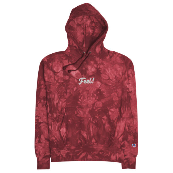 Feel! Tie Dye Champion Hoodie - Image 9