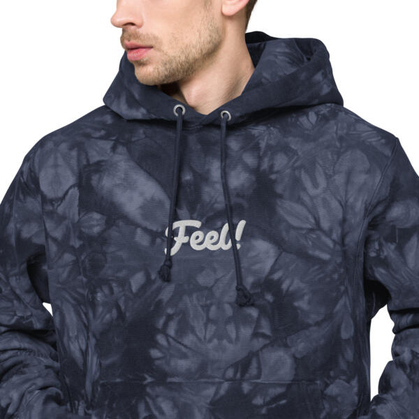 Feel! Tie Dye Champion Hoodie - Image 4